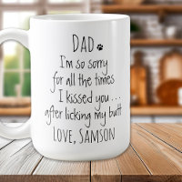 Personalised Funny Dog Dad