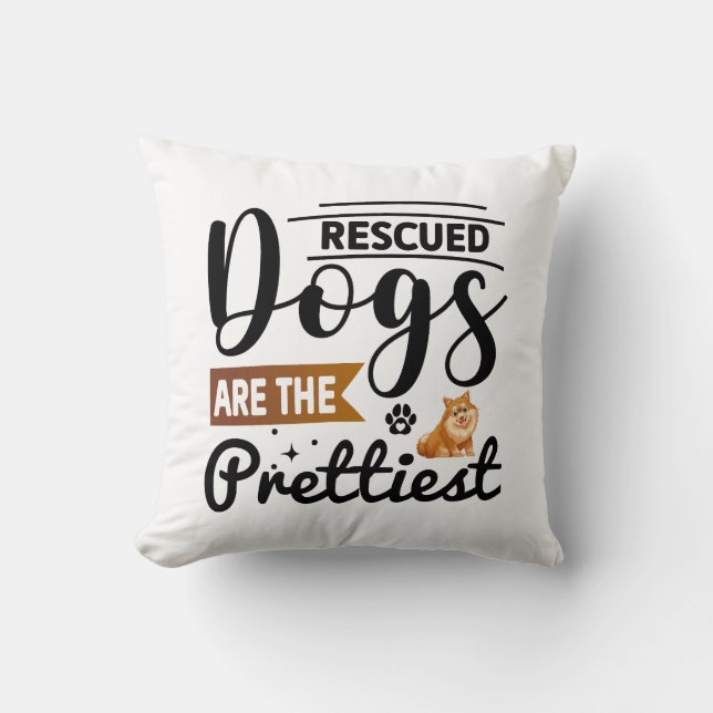 Personalised Funny Dog Quote Designs Cushion (Front)