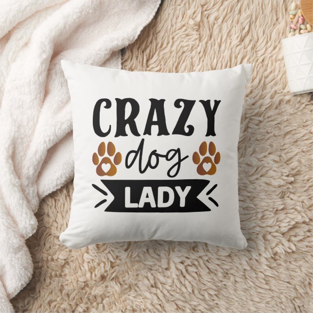 Personalised Funny Dog Quote Designs Cushion (Blanket)