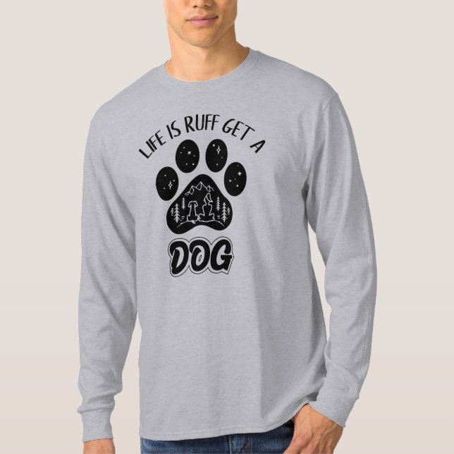 Personalised Funny Dog Quote Designs T-Shirt (Front)
