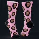 Personalised Funny Face Photo  Socks<br><div class="desc">Our personalised black funny socks. These personalised socks allow you to put your face or a loved one's face on the socks for a truly unique and personal gift. The unisex design makes it perfect for anyone. Whether for yourself or as a gift, these photo socks are sure to put...</div>