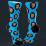 Personalised Funny Face Photo  Socks<br><div class="desc">Our personalised black funny socks. These personalised socks allow you to put your face or a loved one's face on the socks for a truly unique and personal gift. The unisex design makes it perfect for anyone. Whether for yourself or as a gift, these photo socks are sure to put...</div>