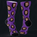 Personalised Funny Face Photo  Socks<br><div class="desc">Our personalised black funny socks. These personalised socks allow you to put your face or a loved one's face on the socks for a truly unique and personal gift. The unisex design makes it perfect for anyone. Whether for yourself or as a gift, these photo socks are sure to put...</div>