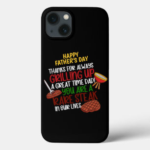 Personalised Funny Grill Chef Daddy iPhone 13 Case