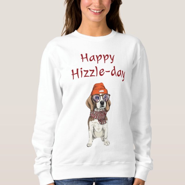 personalised funny hoiday sweatshirt (Front)