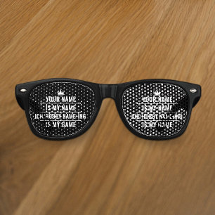 Personalised Funny Job and Hobby Name Retro Sunglasses