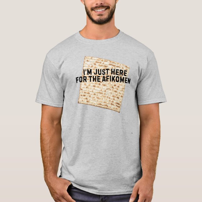 Personalised Funny Matzoh Passover  T-Shirt (Front)