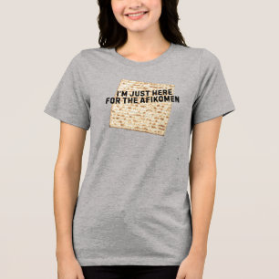 Personalised Funny Matzoh Passover Tri-Blend Shirt