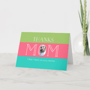 Personalised   Funny Mother's Day Card