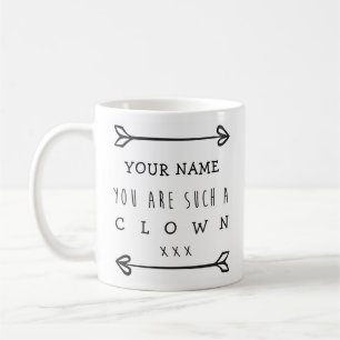 Personalised Funny Mug - Clown