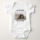 Personalised Funny Protected By Dogs Photo