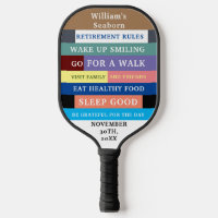 Personalised Funny Retirement Rules Humour