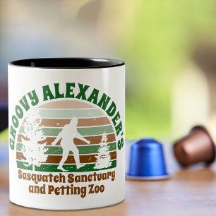 Personalised Funny Sasquatch Sanctuary Coffee Mug