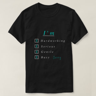 Personalised Funny T-Shirt Text Design Your Own