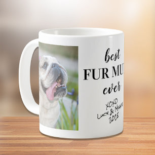 Personalised Fur Mum Photos Coffee Mug