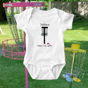 Personalised Future Disc Golfer Baby  Baby Bodysui Baby Bodysuit