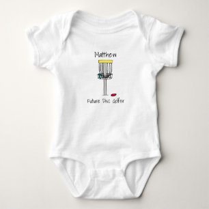Personalised Future Disc Golfer Baby  Bodysuit