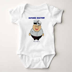 Personalised Future Doctor Shirt, Cute Doctor Baby Bodysuit