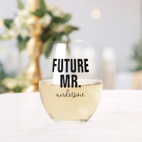 Personalised Future Mr Name Wedding
