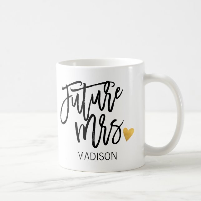 Personalised,Future Mrs. Coffee Mug (Right)