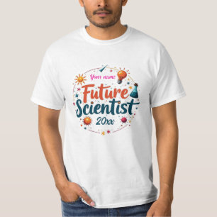 Personalised Future Scientist Quote Shirt