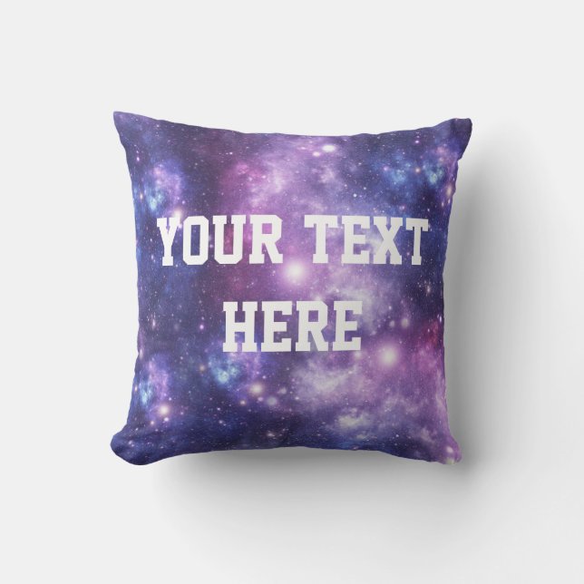 Personalised Galaxy Pillow (Front)