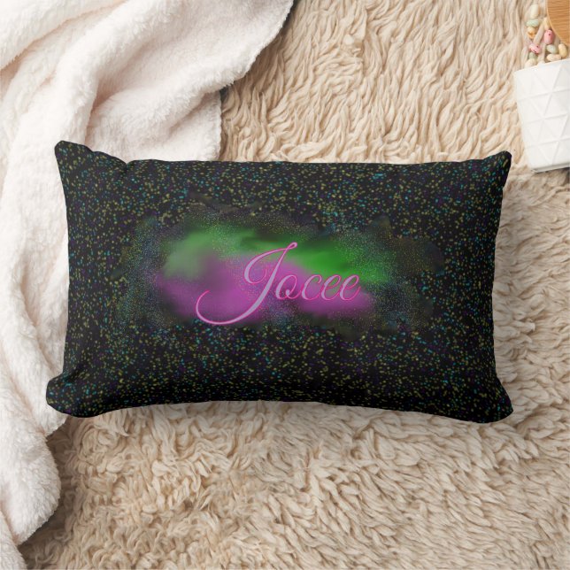 Personalised Galaxy Throw Pillow (Blanket)