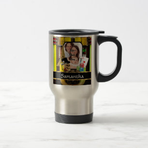 Personalised gambler travel mug