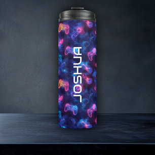 Personalised Gaming Controller Cool Thermal Tumbler