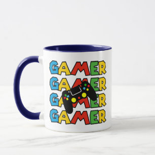 Personalised Gaming Mug - Retro Gamer Gift