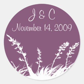 Personalised Garden Silhouette Envelope Seal