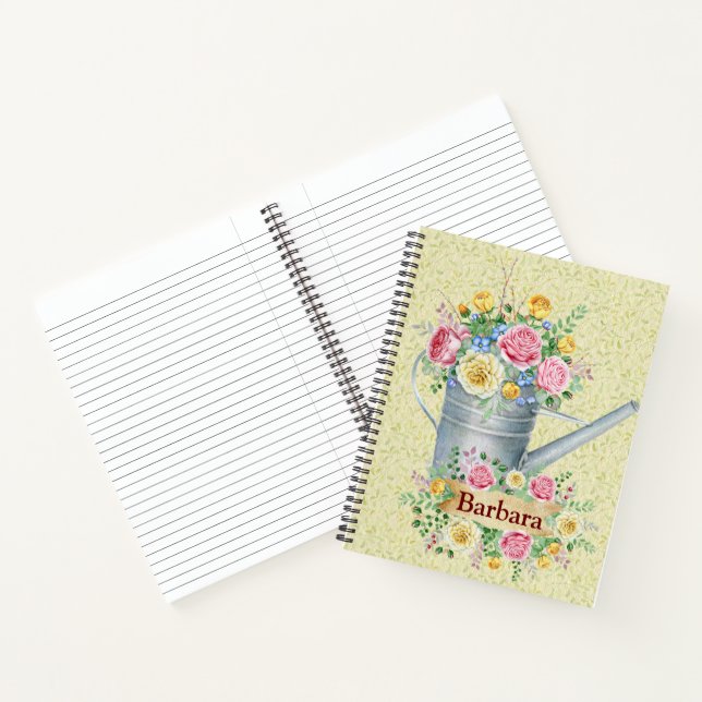 Personalised Gardening Notebook (Inside)