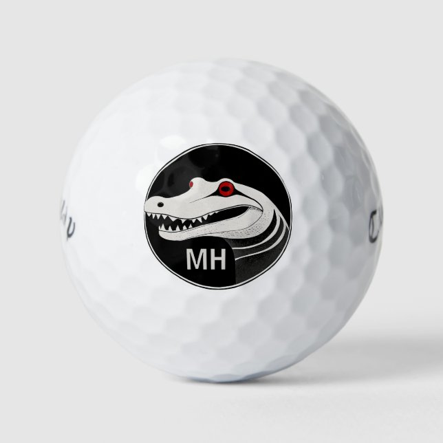Personalised Gator Callaway Warbird Golf Balls (Front)