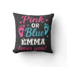 Personalised Gender Reveal Pink or Blue Baby Showe