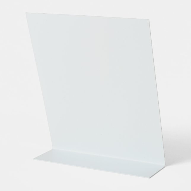 Personalised Gender Reveal Pink or Blue Baby Showe Pedestal Sign (Back)