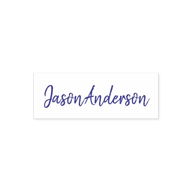 Personalised Generic Signature Stamp Pre Inked (Design)