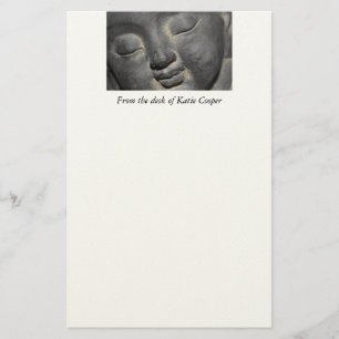 Personalised Gentle Buddha Face Stationery