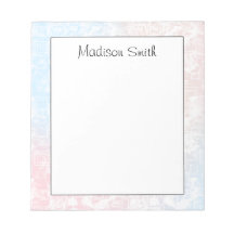 Personalised Geometric Notepad