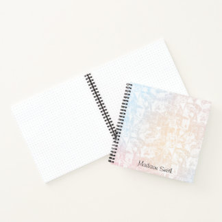Personalised Geometric Pattern Notebook