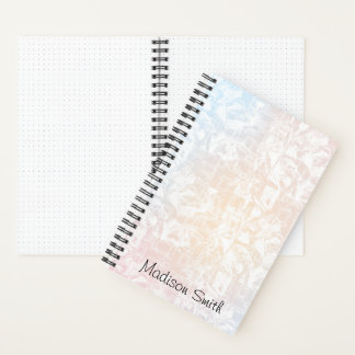 Personalised Geometric Pattern Notebook