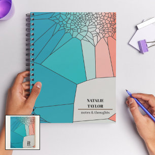 Personalised Geometric Weekly Planner Modern