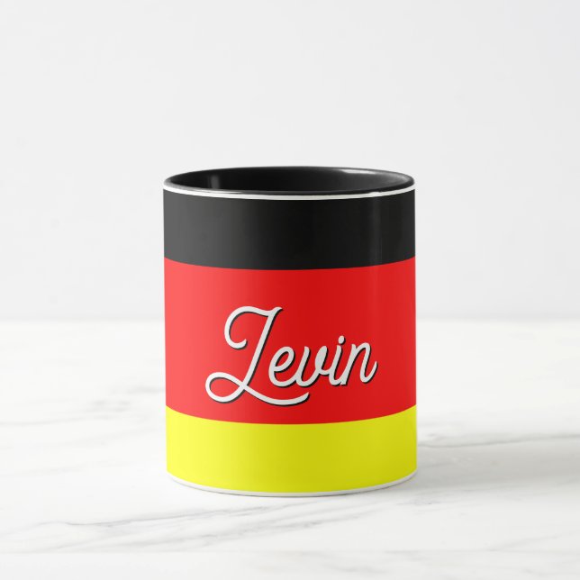 Personalised German Flag Combo  Mug (Center)