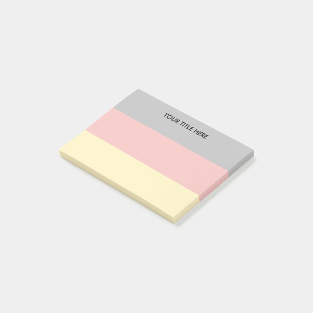 Personalised German flag watermark image Post-it Notes (Angled)