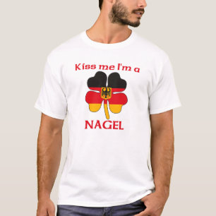 Personalised German Kiss Me I'm Nagel T-Shirt