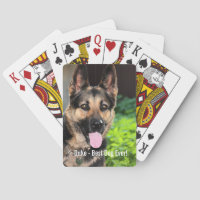 Personalised German Shepherd Dog Photo, Dog Name