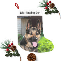Personalised German Shepherd Dog Photo, Dog Name
