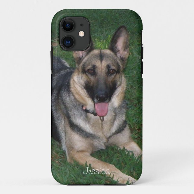 Personalised: German Shepherd iPhone 5 Case (Back)
