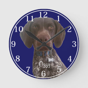 Personalised German Short haired Pointer clock