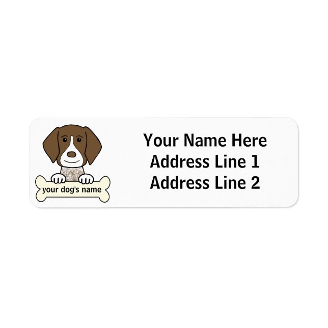 Personalised German Shorthaired Pointer (Front)
