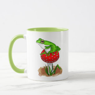 Personalised Get Froggy with It Funny Frog Mug